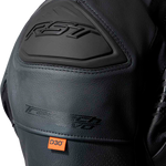 RST Tractech Evo D3O CE Leather Jacket - Black - XS