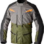 RST Maverick Evo CE Textile Jacket - Khaki/Grey/Orange - L