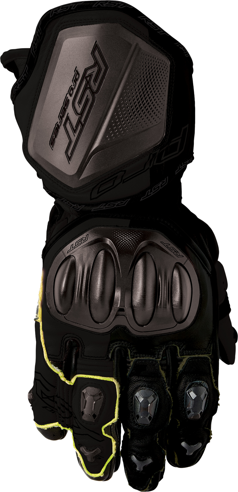 RST Pro Series GP D3O CE Leather Glove - Black - M