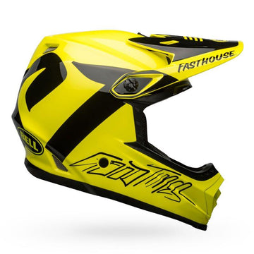 Bell Moto-9 MIPS Helmet Fasthouse Newhall Gloss Hi-Viz/Black- Youth Small/Medium