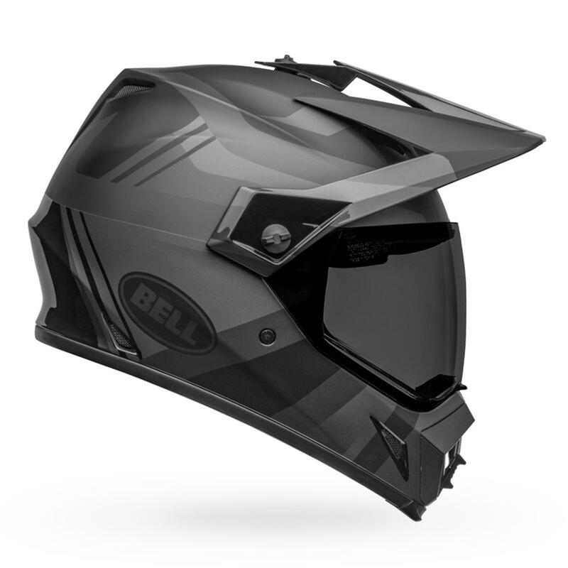 Bell MX-9 Adventure MIPS Helmet  Marauder Matte/Gloss Blackout - XLarge