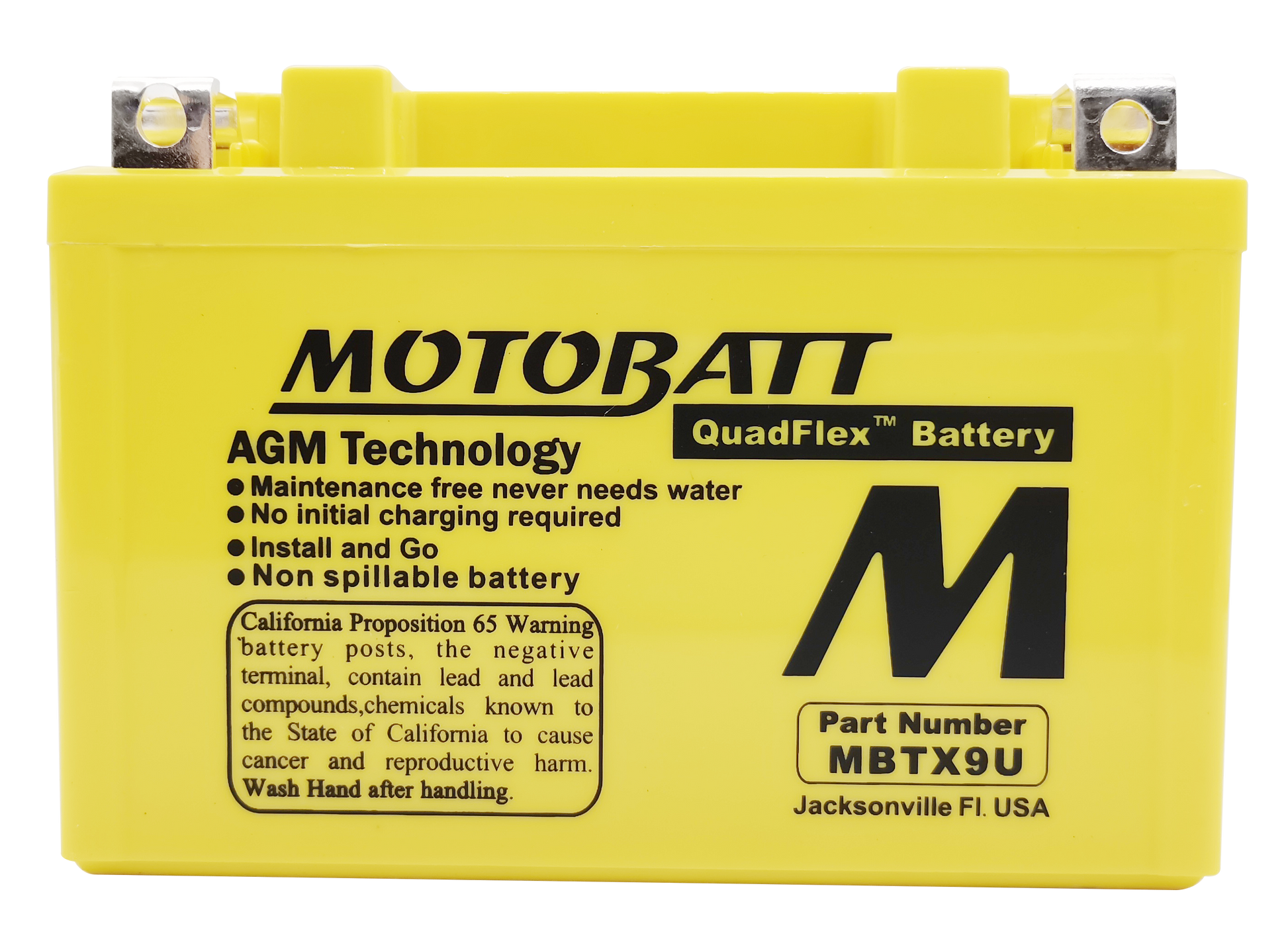 Battery Mbtx9u Sealed Factory Activated