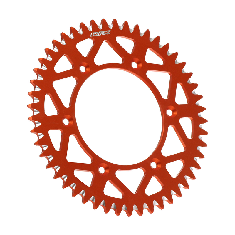 Aluminum Rear Sprocket 46t Orange Ktm/Husq/Gas