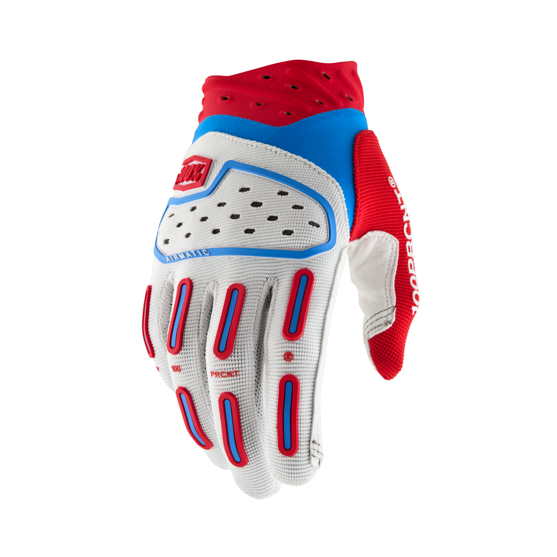 Airmatic 2 Gloves Red/White/Blue Md