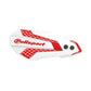 Mx Flow Handguards White/Red Hon