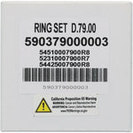 Piston Rings 78.96mm Hon For Vertex Pistons Only