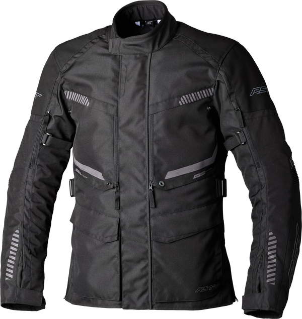 RST Maverick Evo CE Textile Jacket - Black/Black - 5XL