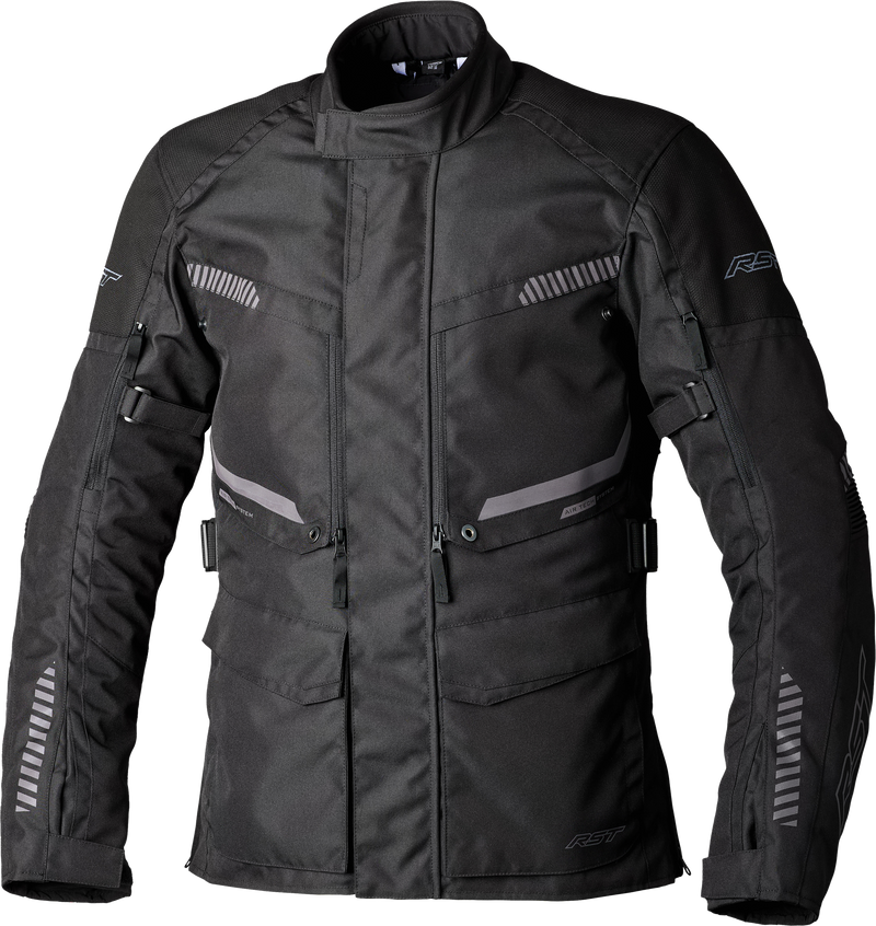 RST Maverick Evo CE Textile Jacket - Black/Black - 5XL