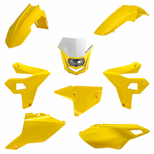 Polisport Restyling Kit W/Halo Headlight Yellow Suz Drz400
