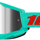 100% Strata 2 Google Maupiti Mirror Silver Lens