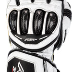RST Women's Tractech Evo 4 CE Leather Glove - White/Black - L