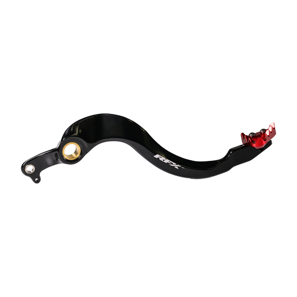 RFX Rear Brake Pedal Red Solid Tip Hon FXRB 10501 99RD