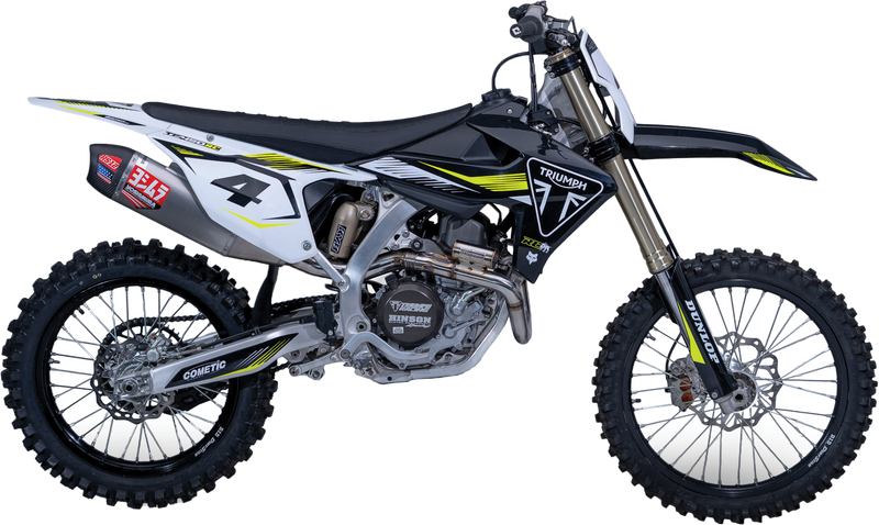 Yoshimura Rs 12 Exhaust System Triumph Tf450