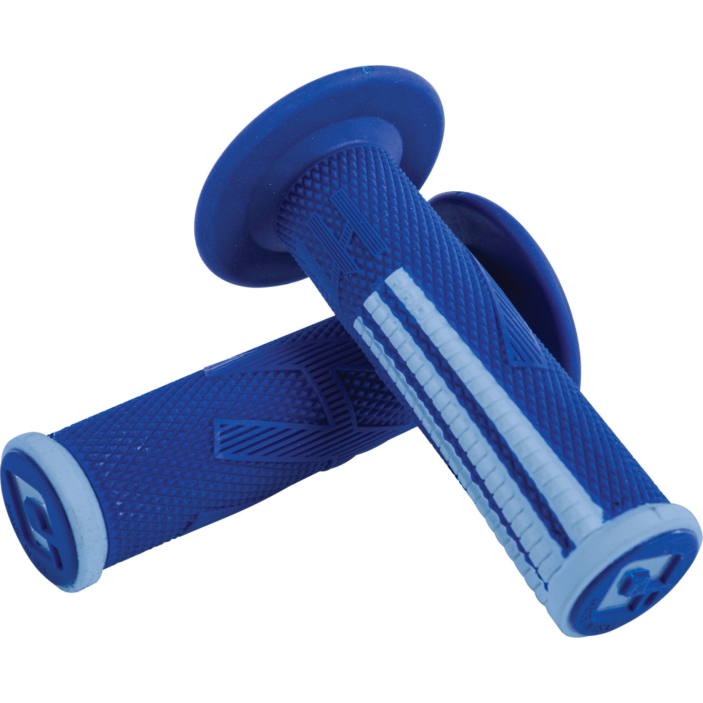 ODI Emig Pro Lock-On Grips Navy/Light Blue