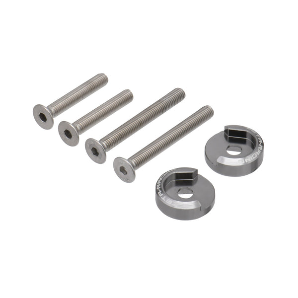 Zeta Armor Handguard Bar End Plugs Ti Color