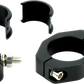 Aux Driving Lights Kit 1.25" Bar Mnt. White/Amber Pr