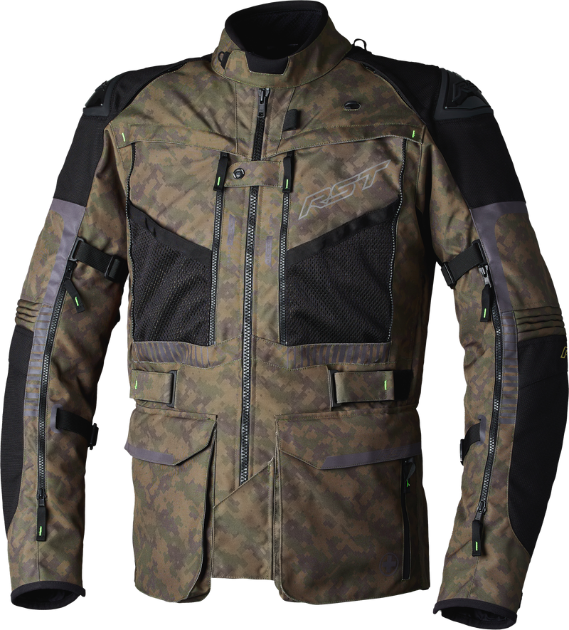 RST Pro Series Ranger CE Textile Jacket - Digi Green - 4XL