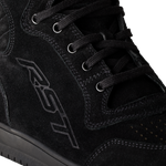 RST Hitop Moto Sneaker CE Suede Boot - Black - US 8