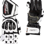 RST Women's Tractech Evo 4 CE Leather Glove - White/Black - S