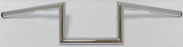 1" Z Bar Dimpled 6" Chrome