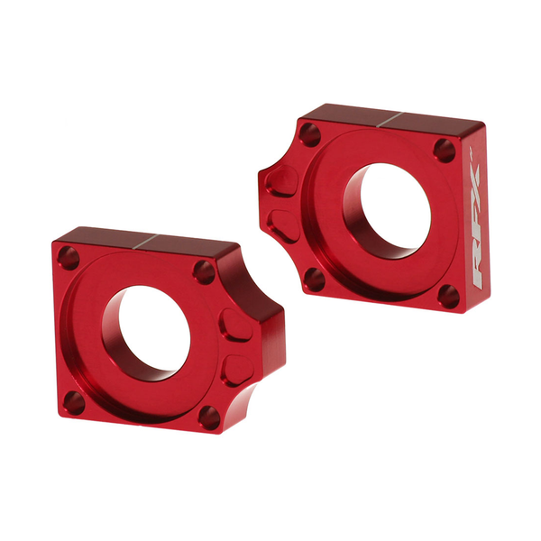 RFX Rear Axle Blocks Red Hon FXAB 10300 99RD