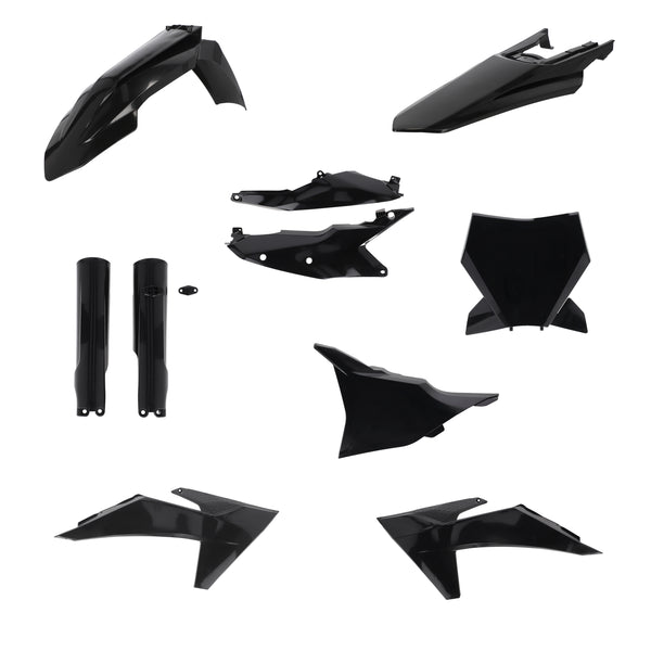 Full Plastic Kit Ktm Black