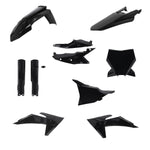 Full Plastic Kit Ktm Black