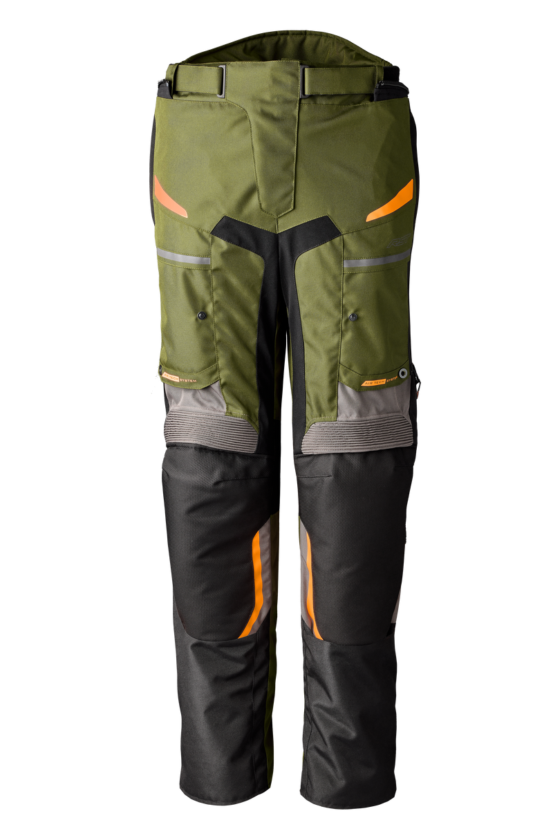 RST Maverick Evo CE Textile Pants - Khaki/Grey/Orange - 3XL