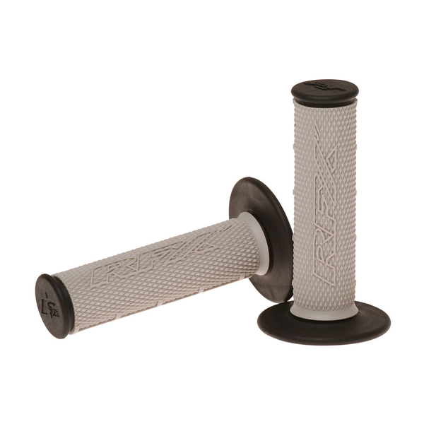 RFX Dual Compound Grips Grey With Black Ends FXHG 20200 99GY