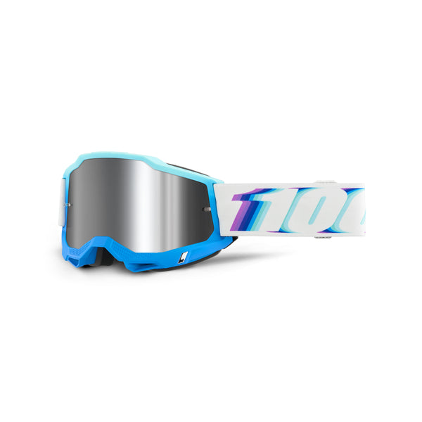 100Percent Accuri 2 Goggle Stamino Mirror Silver Flash Le