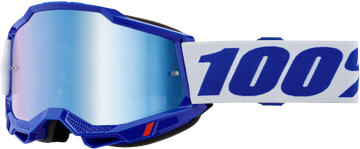 100% Accuri 2 Goggle Blue W / Blue Mirror Lens