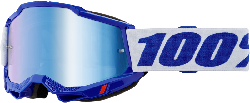 100% Accuri 2 Goggle Blue W / Blue Mirror Lens