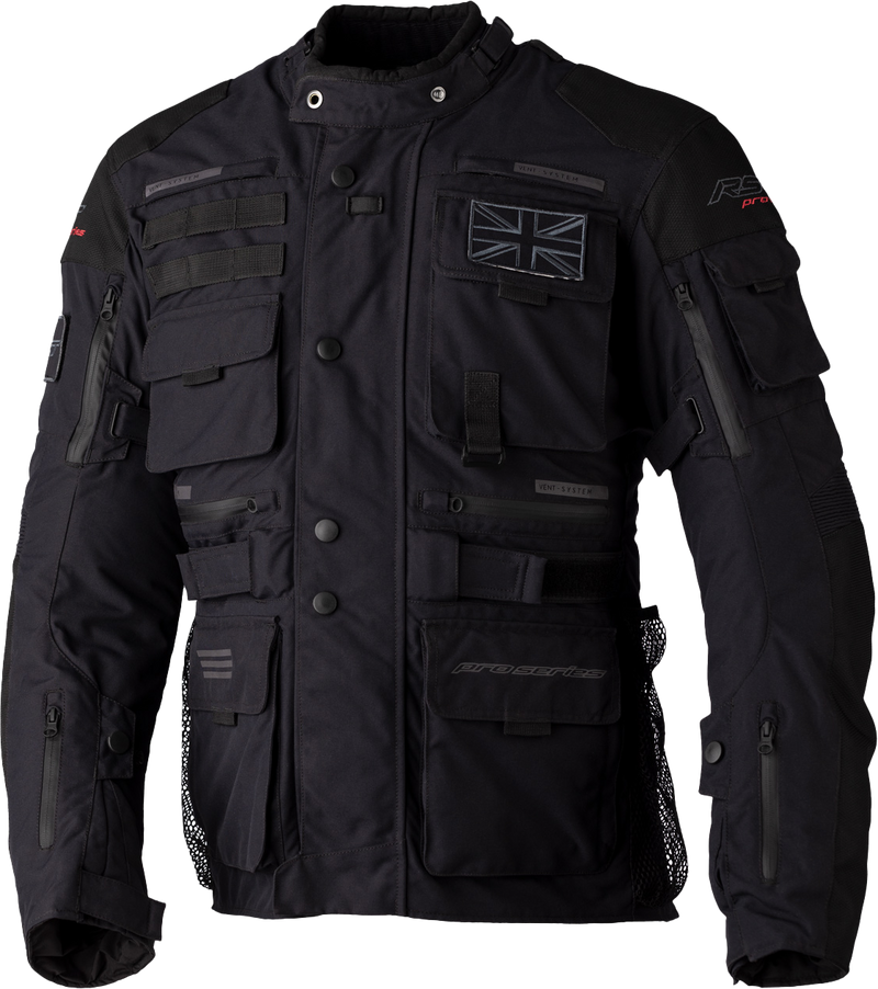 RST Pro Series Ambush CE Textile Jacket - Black/Black - 5XL
