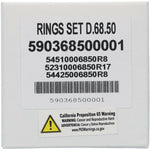 Piston Rings 68.46mm Hon For Vertex Pistons Only