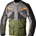 RST Maverick Evo CE Textile Jacket - Khaki/Grey/Orange - 2XL