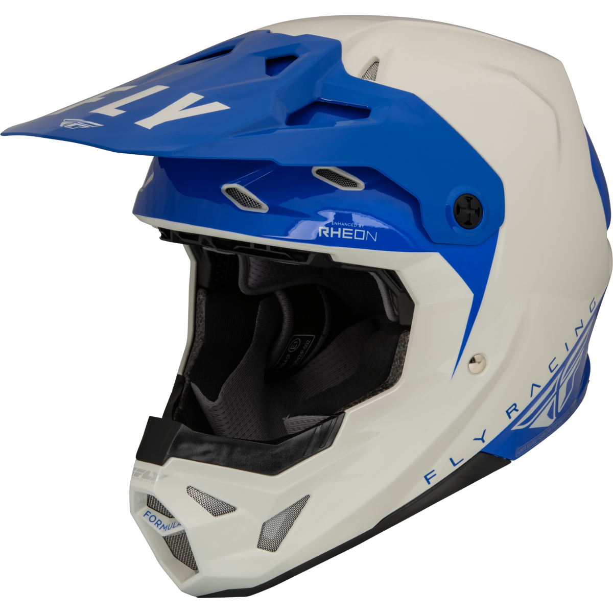 Fly Formula CP Slant Helmet Grey/Blue - Large by WPS