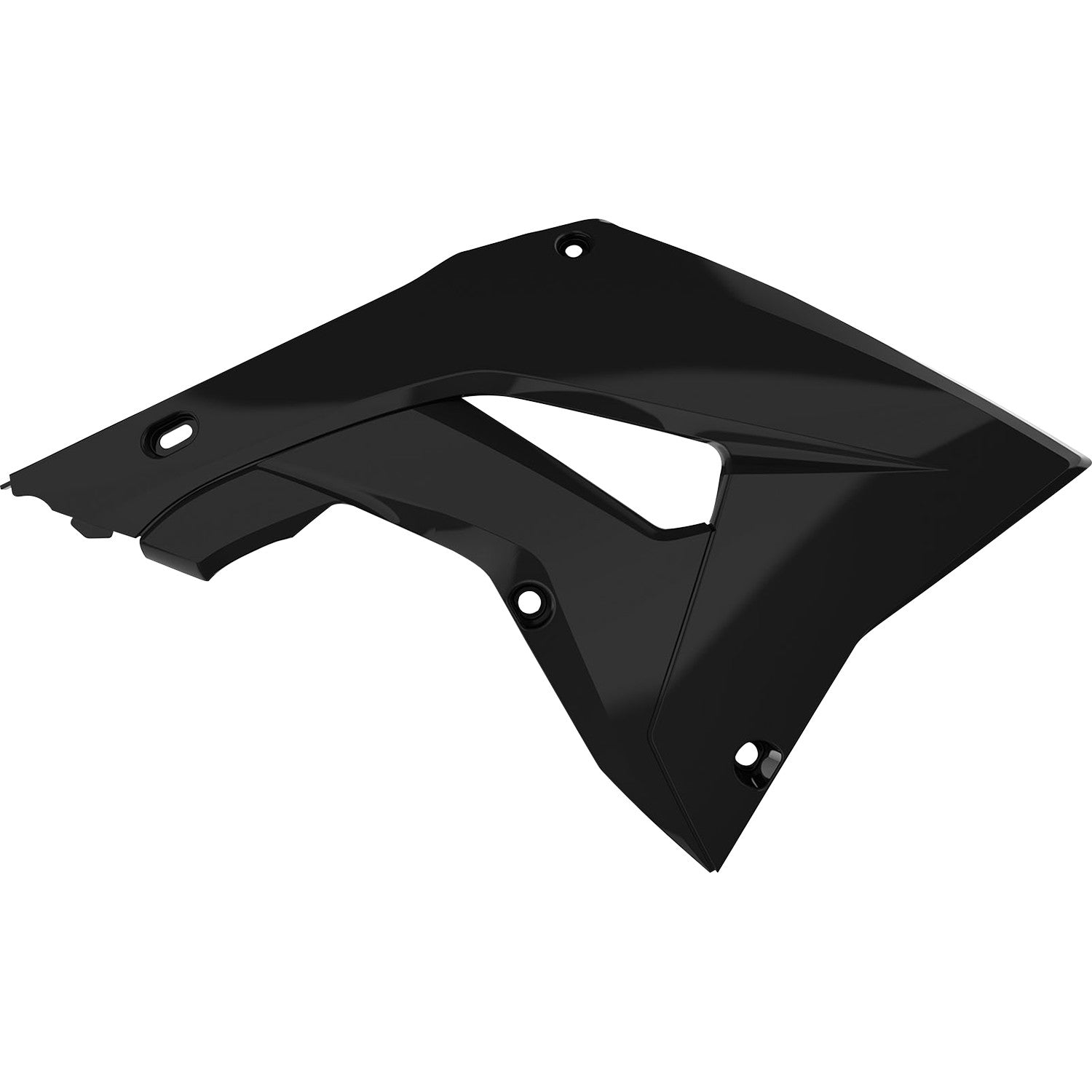 POLISPORT Radiator Cover - Restyle - Black - CR 125R/250R 8421600003 by Polisport