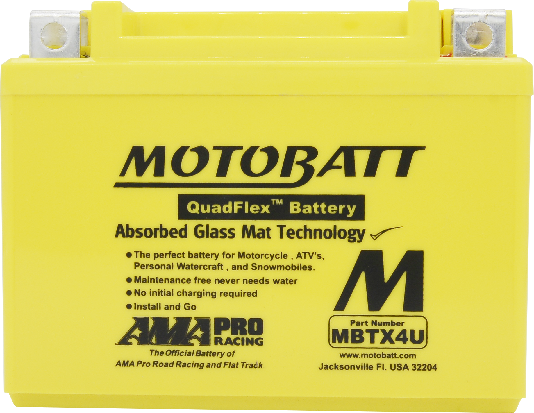 Battery Mbtx4u Sealed Factory Activated