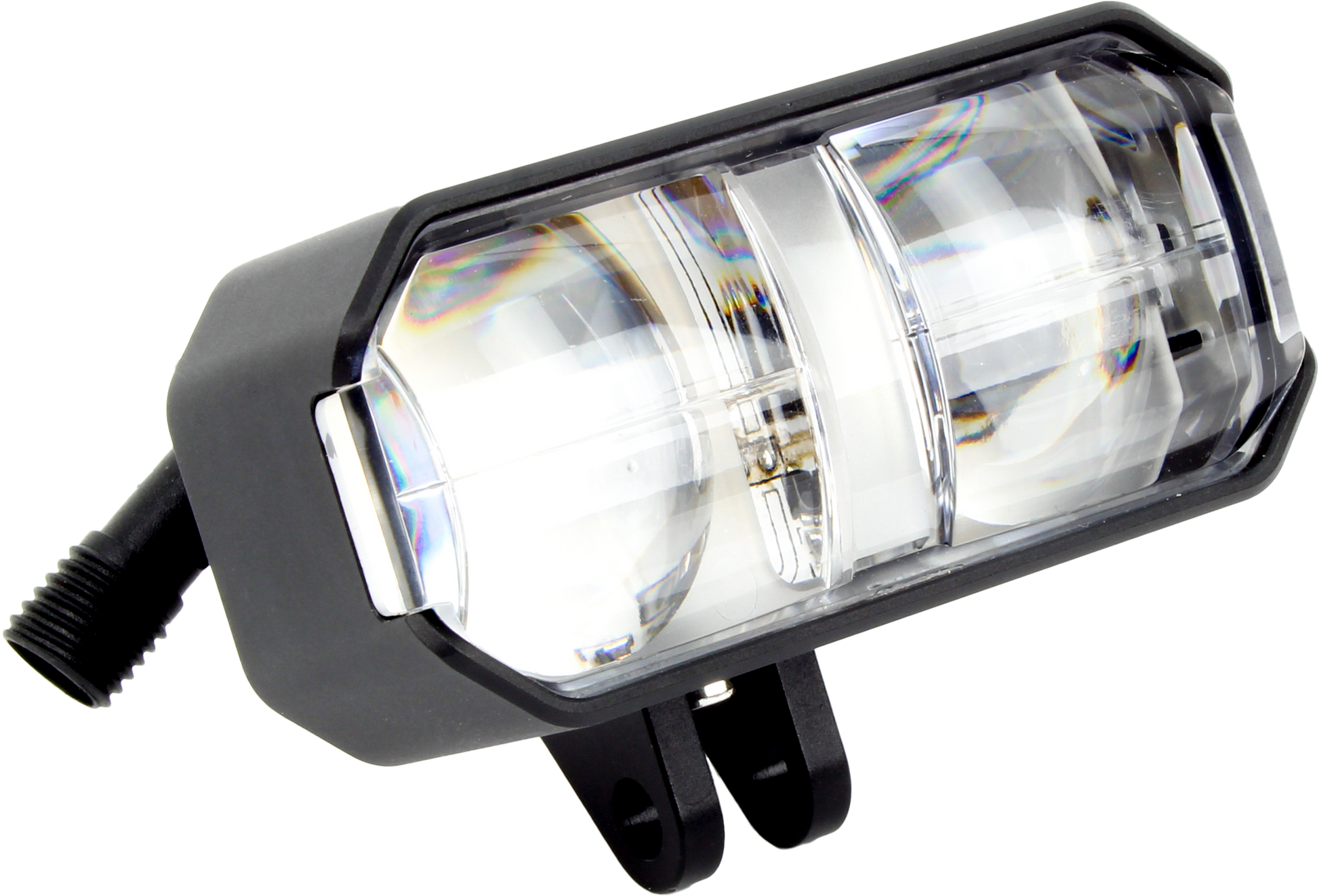 Aux Driving Lights Kit 1.25" Bar Mnt. White Pr.