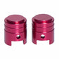 Valve Caps 2pcs Red