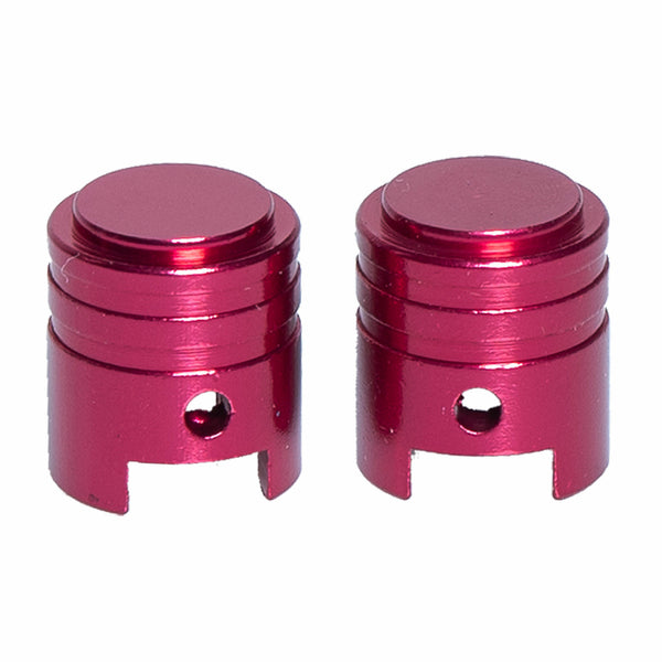 RFX Valve Caps 2pcs Red FXVC 10000 00RD
