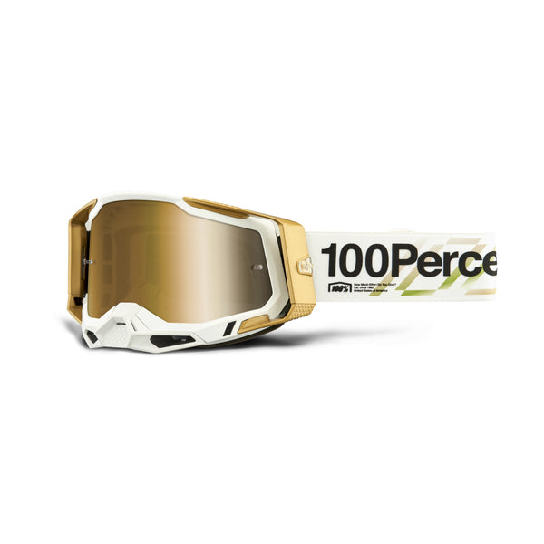 100Percent Racecraft 2 Goggle Succession Mirror True Gold Le