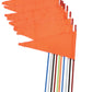 Safety Flags Spring Mount Yellow 7' 10/Pk