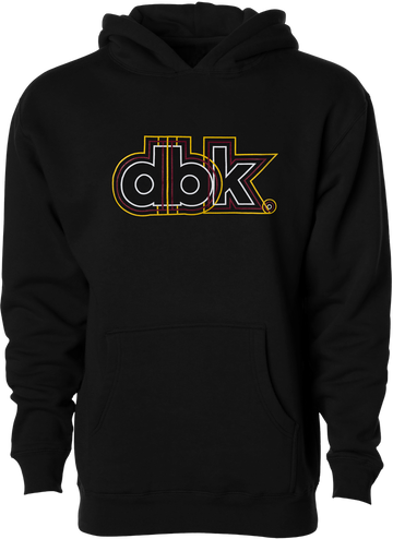 DBK LINED UP YOUTH HOODIE BLACK YS