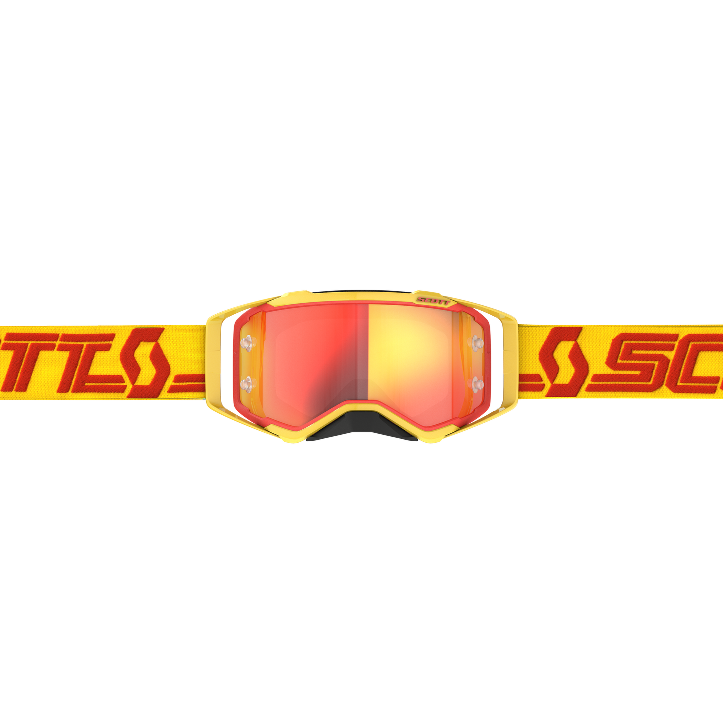 Prospect Goggle Yellow/Red Orange Chrome Works Lens