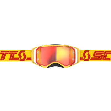 Prospect Goggle Yellow/Red Orange Chrome Works Lens