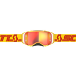 Prospect Goggle Yellow/Red Orange Chrome Works Lens