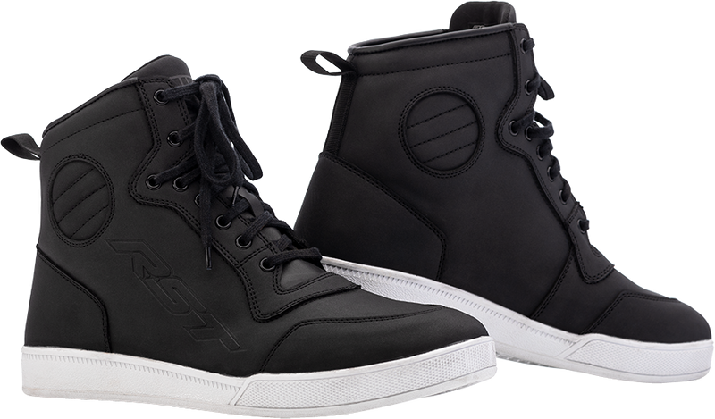 RST Women's Hitop Moto CE Boot Waterproof - Black - US 9.5