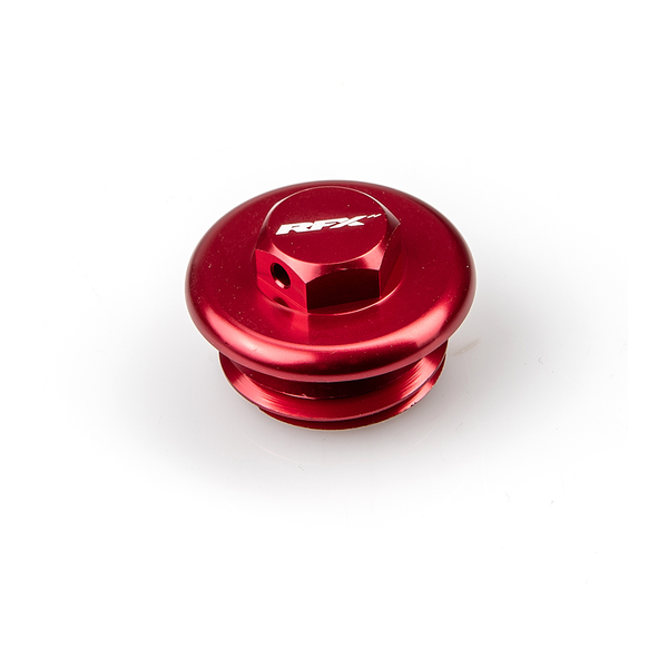 RFX Oil Filler Plug Red Hon FXOP 10100 99RD