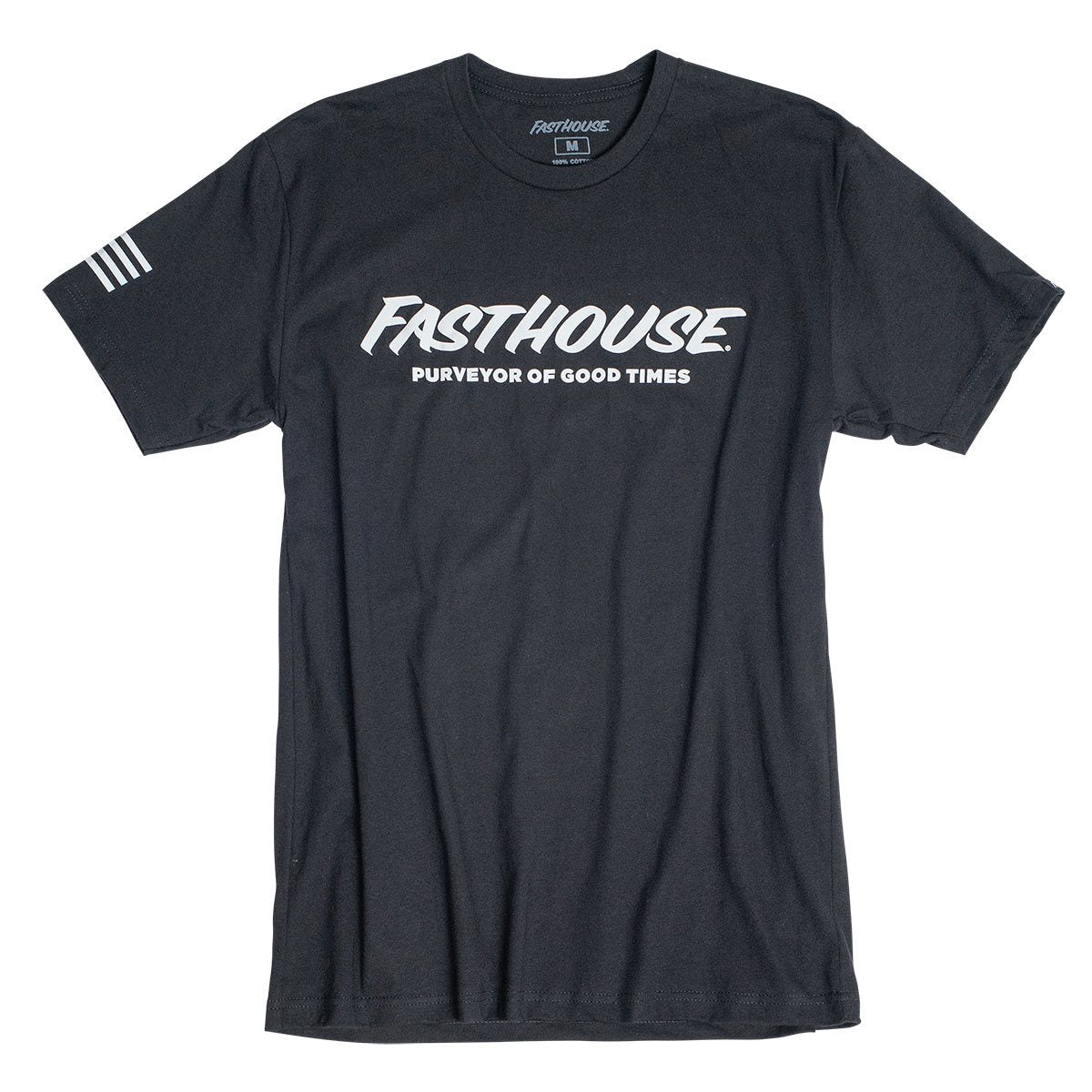 Fasthouse Logo Tee Black SM